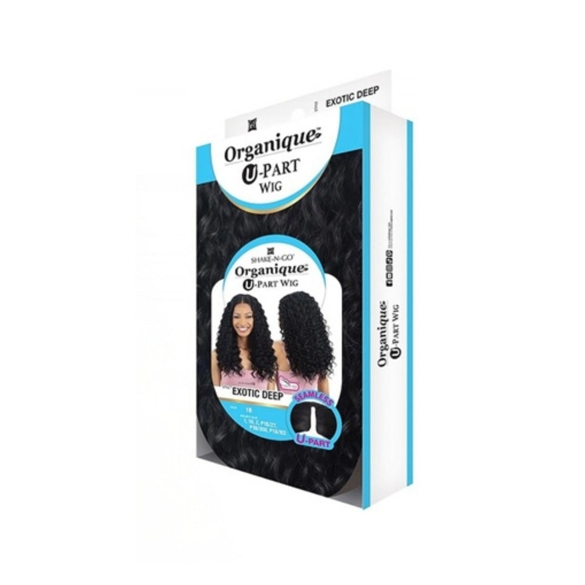 Organique U-part Wig Exotic Deep