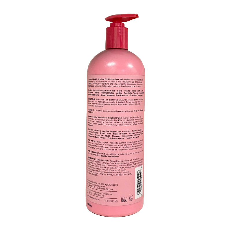 Lotion capillaire hydratante à l'huile originale PINK