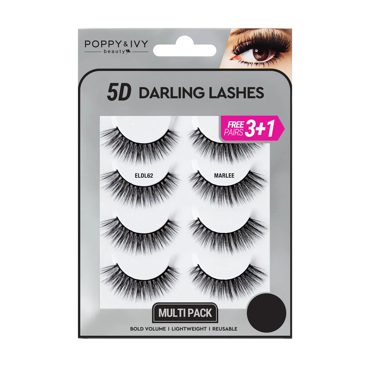 ABS 5D DARLING MULTI CILS #ELDL62