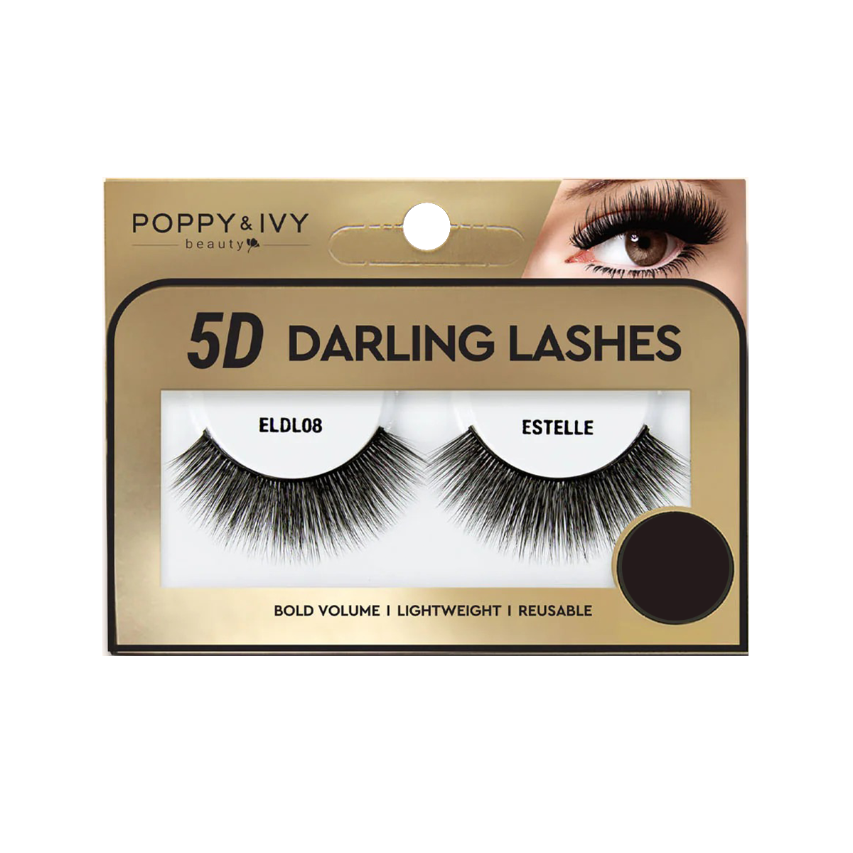 POPPY & IVY Cils 5D Darling #ELDL08 Estelle