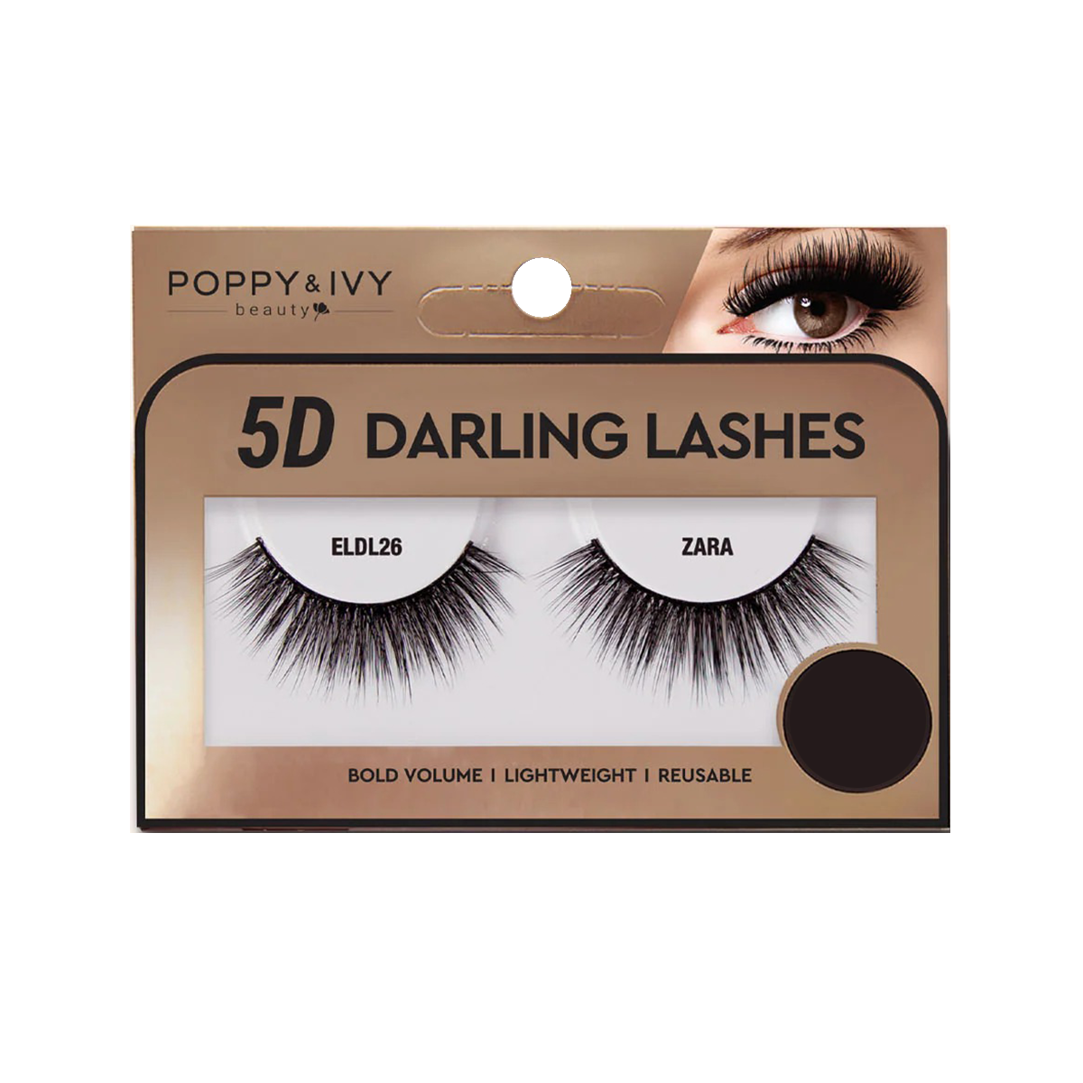 POPPY & IVY Cils 5D Darling #ELDL26 Zara