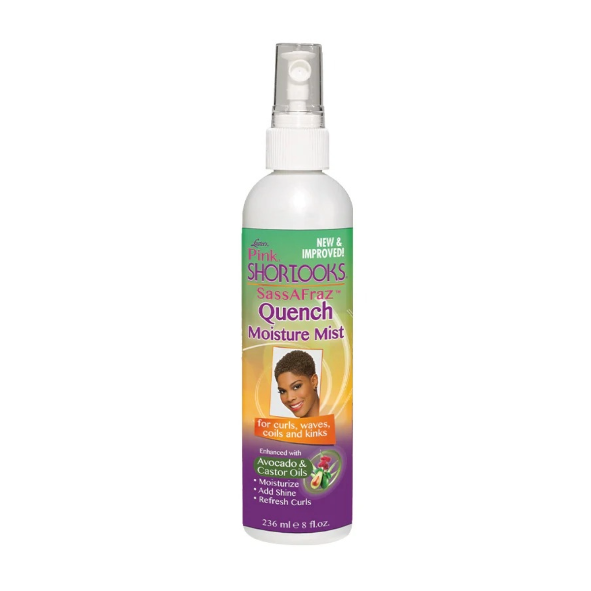 Brume hydratante Pink Shortlooks Sassafraz Quench 8oz