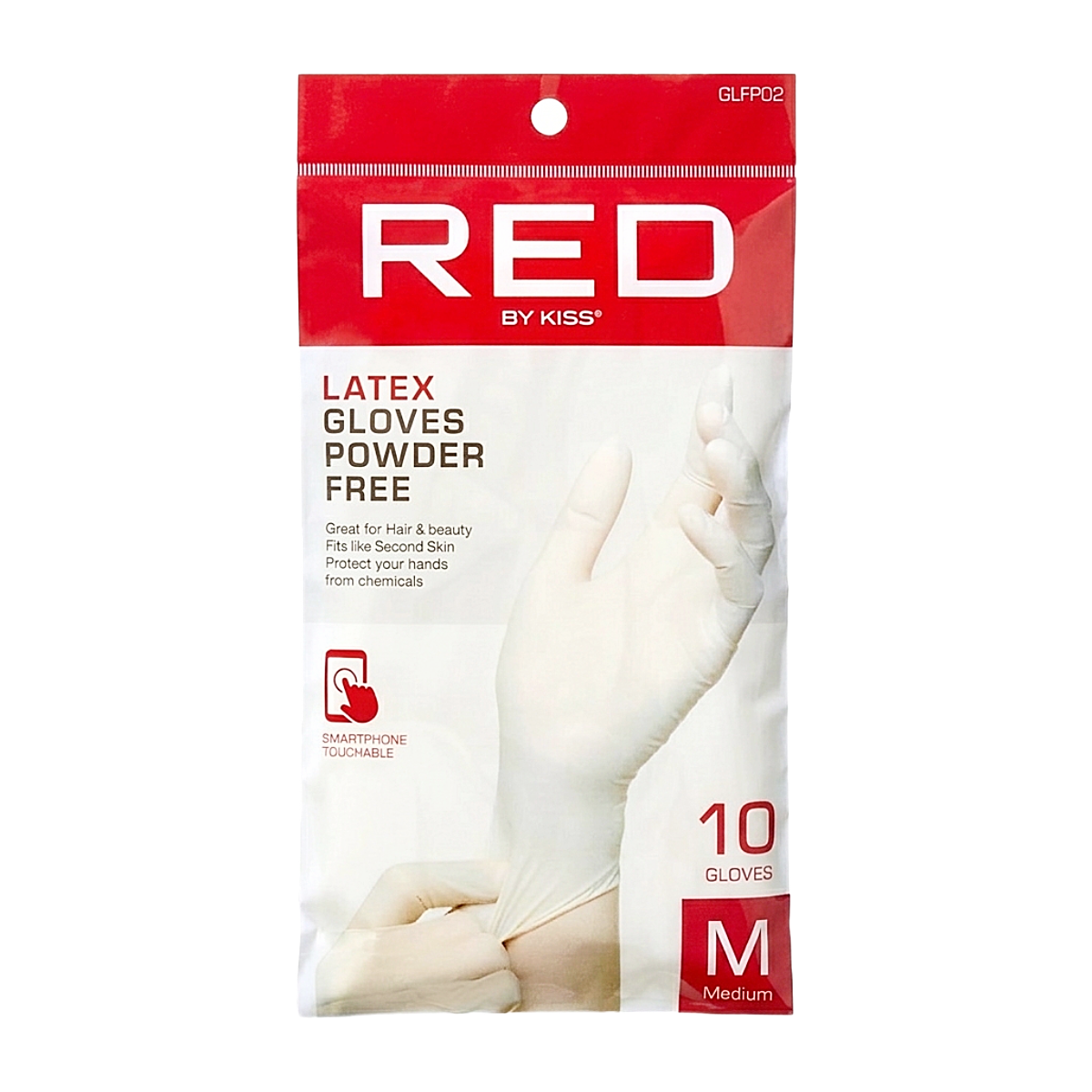 Powder-Free Latex Gloves 10pcs [Medium] #GLPF02