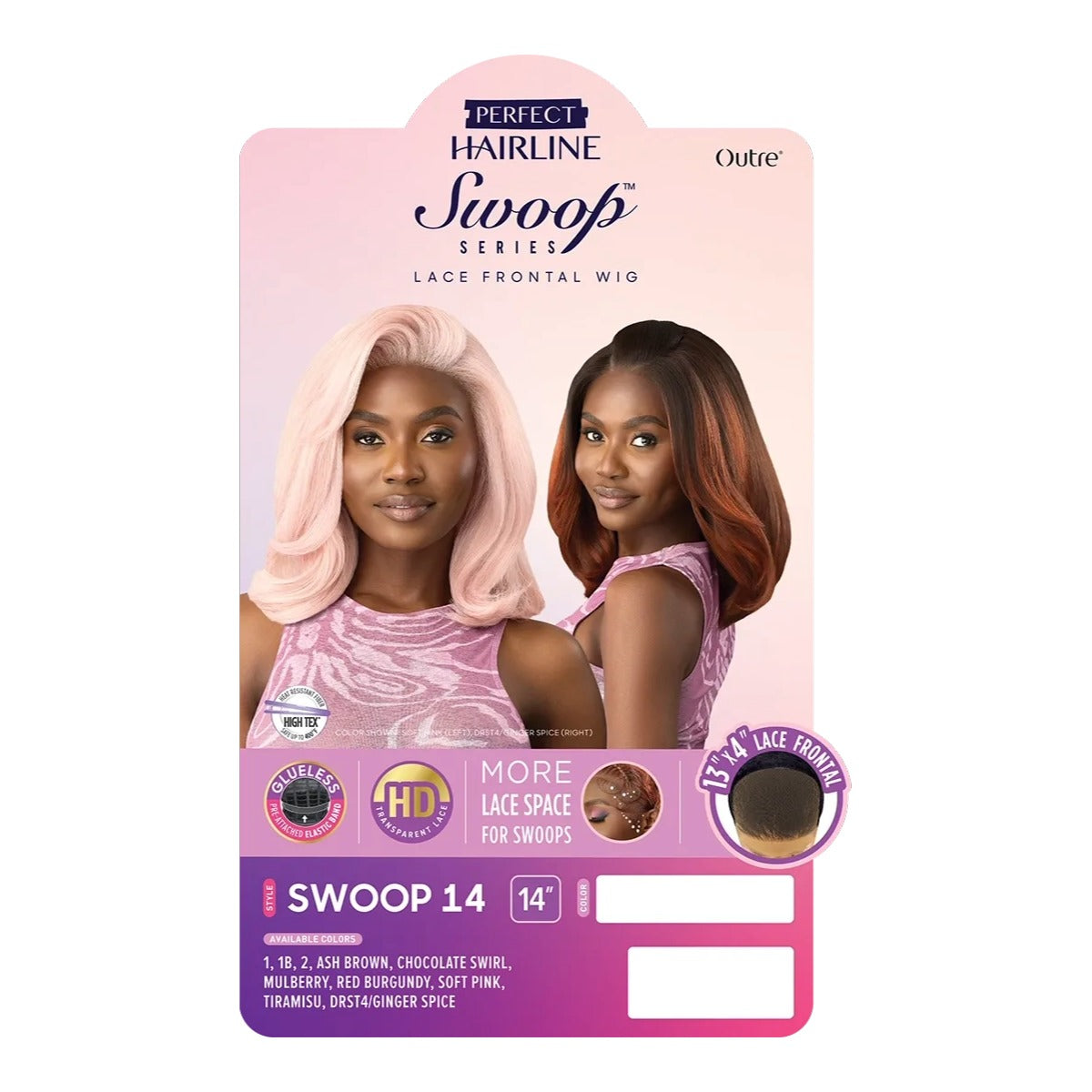 Prefect Hairline Swoop Series 13X4 Lace Frontal Wig Swoop 14