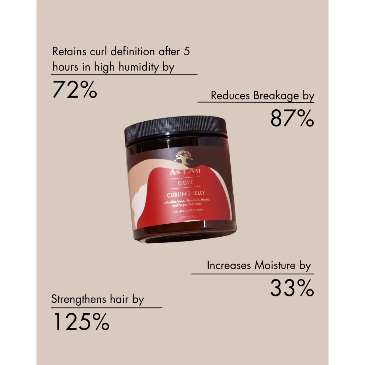 AS I AM CLASSIC CURLING JELLY 16oz