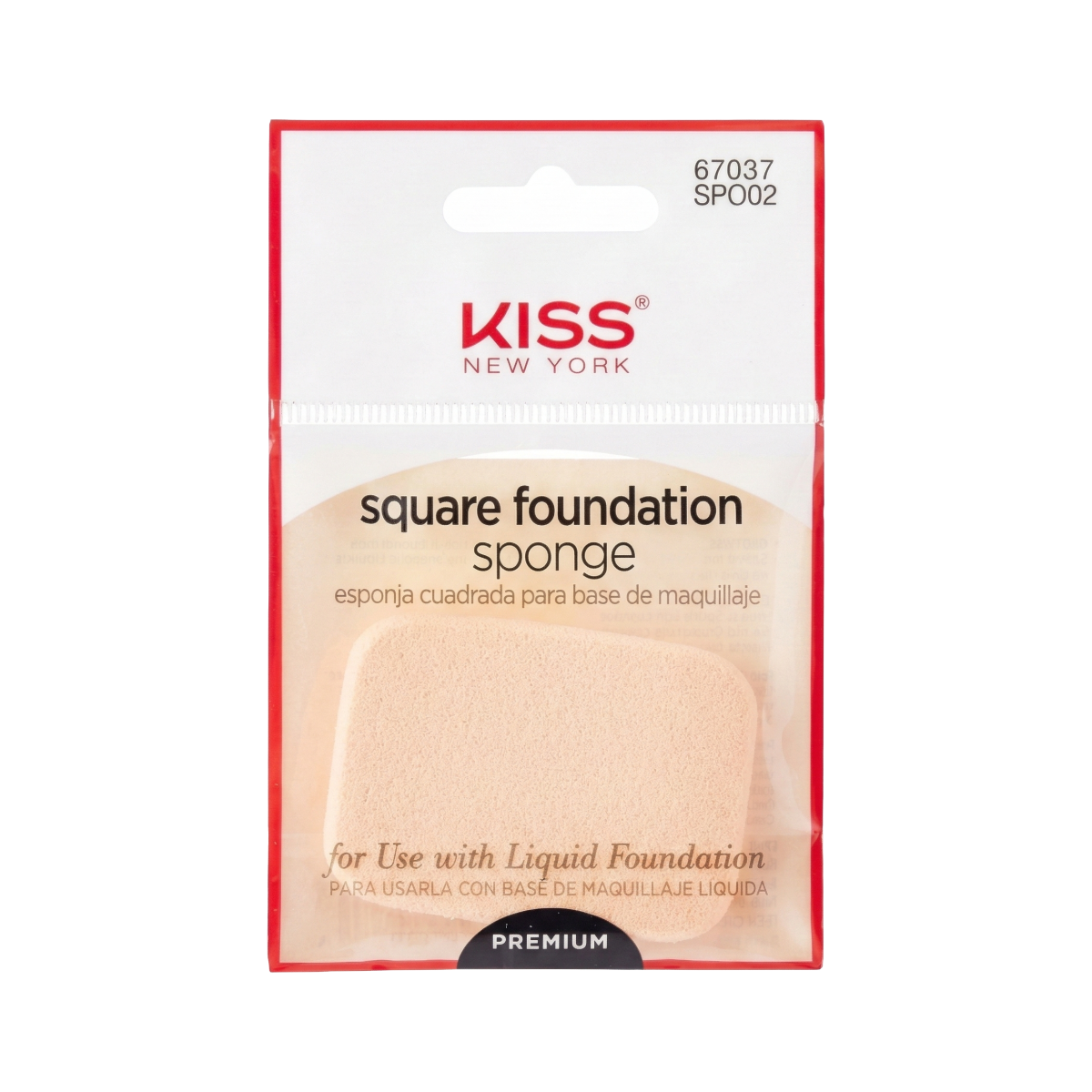 KISS NEW YORK Square Foundation Sponge #SPO02