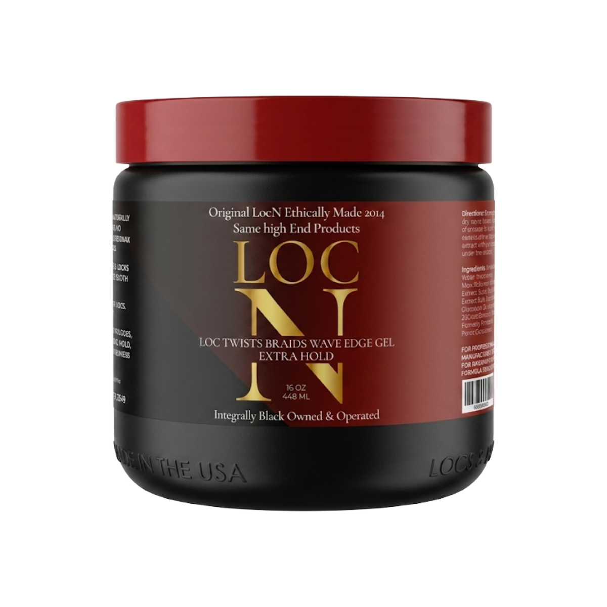 LOC N Loc Twists Braids Wave Edge Gel [Extra Hold] 16oz