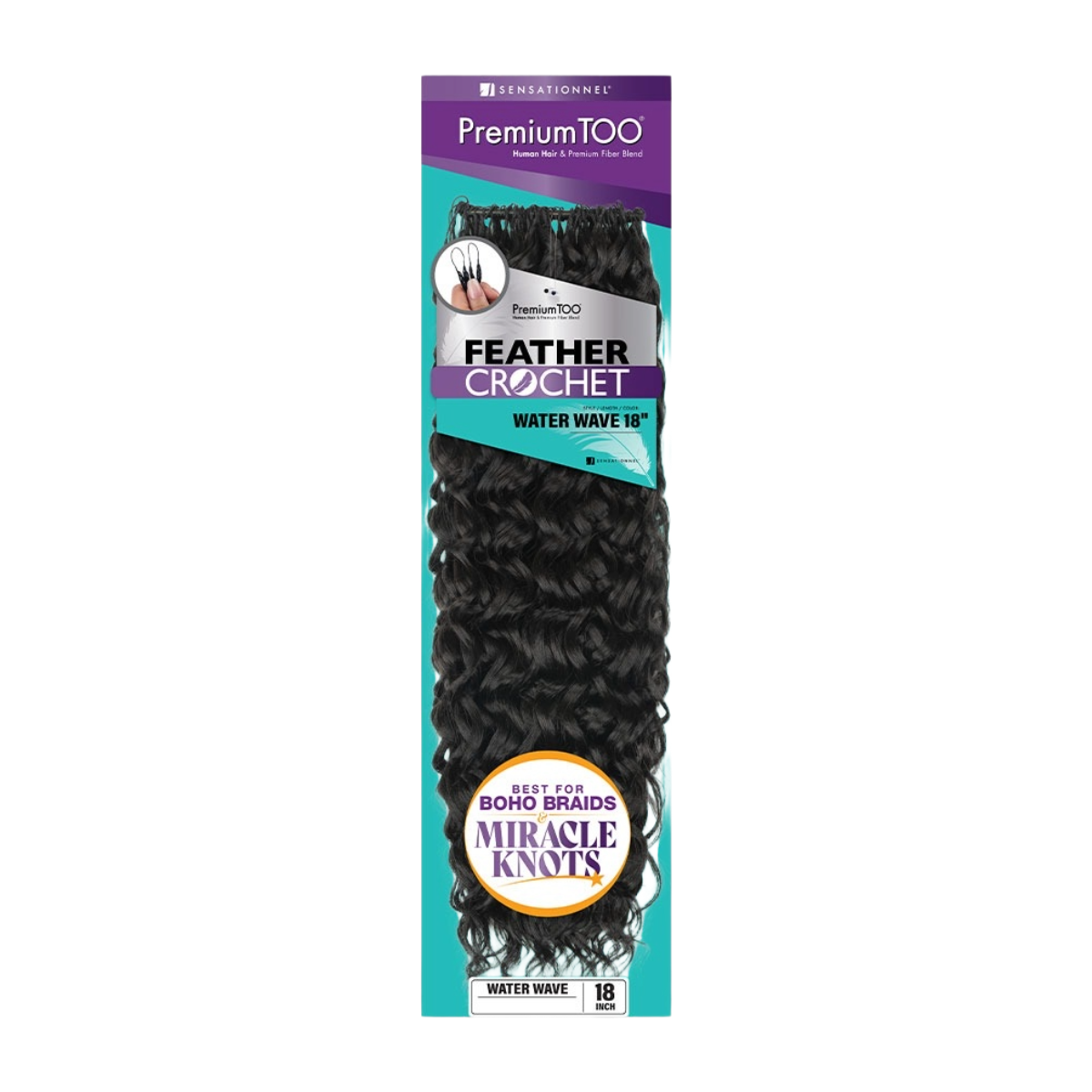 Crochet Premium Too Feather Vague d'Eau