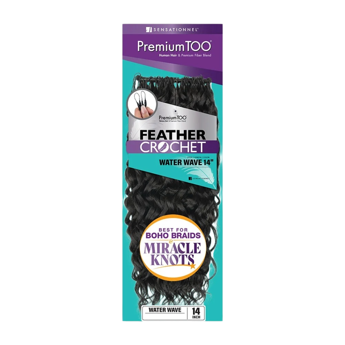 Crochet Premium Too Feather Vague d'Eau