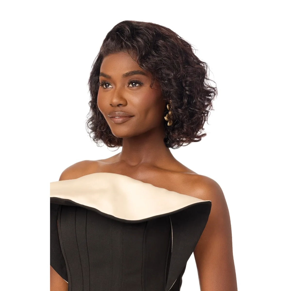 Human Hair Virgin Wavy Bob 12"