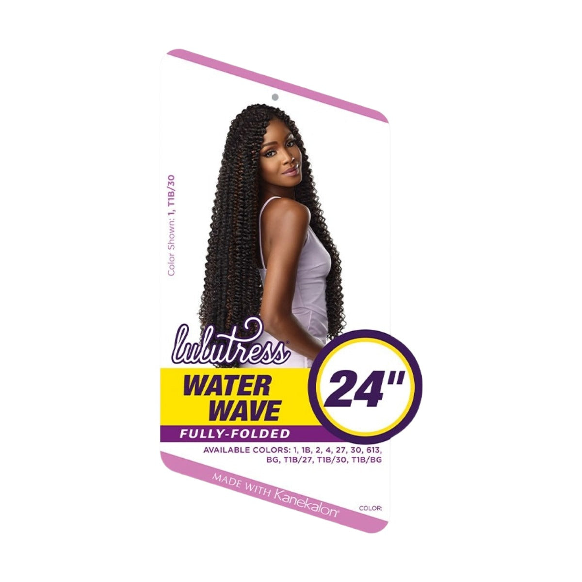 Lulutress Crochet Braid Water Wave 24''