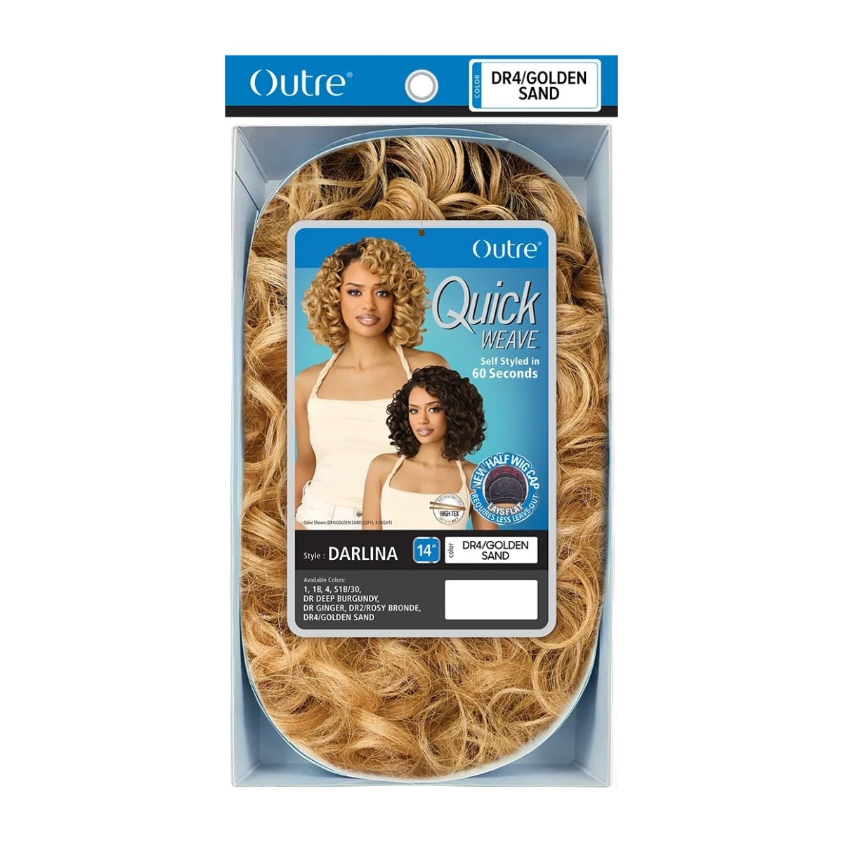 Perruque demi-tissage rapide Darlina 