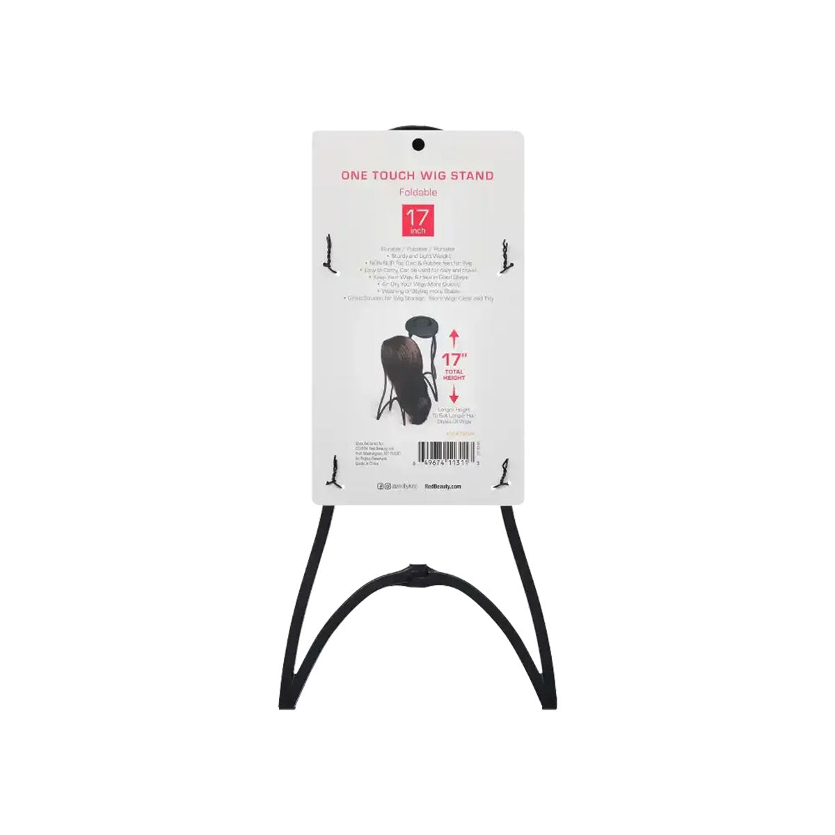 One Touch Foldable Wig Stand #MH06