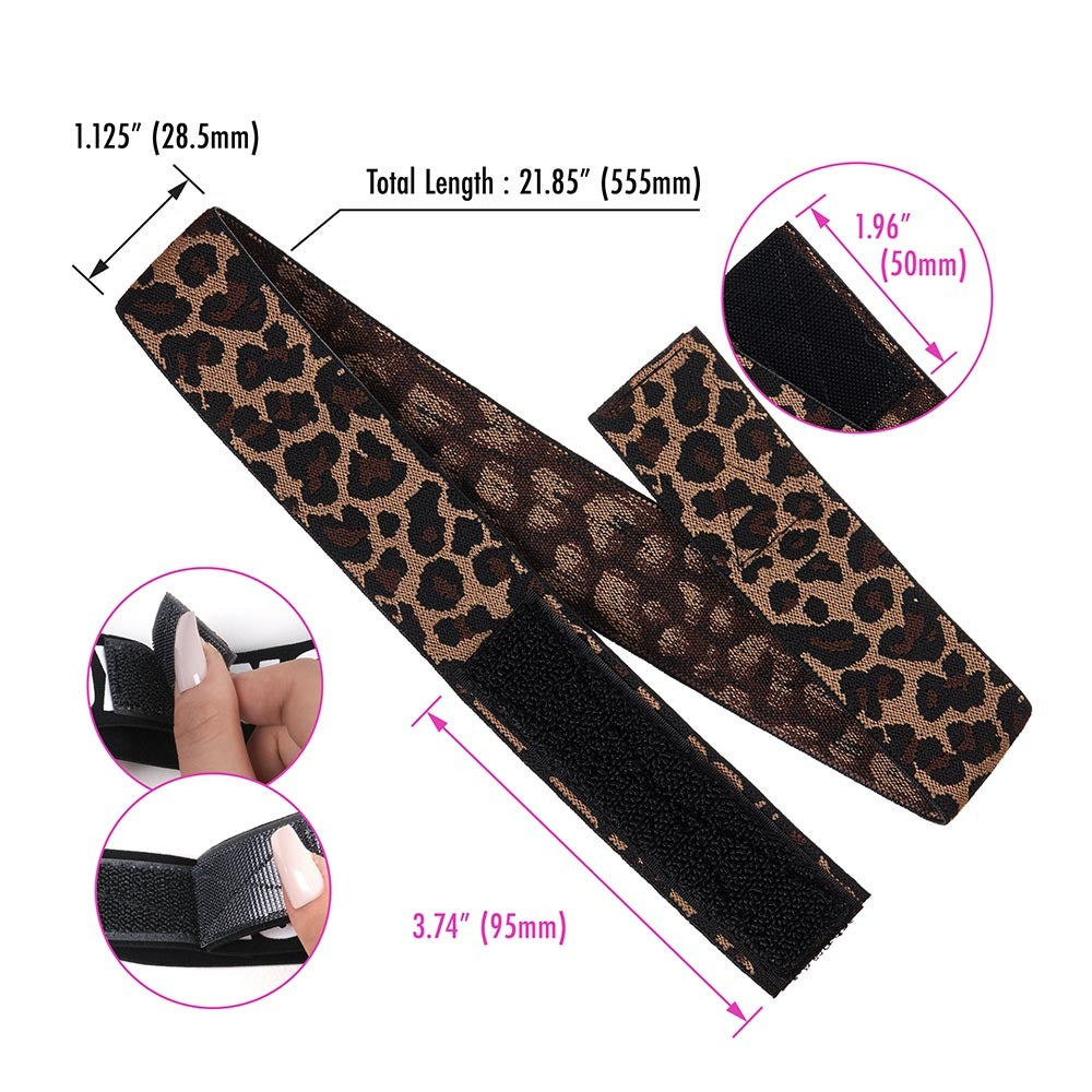 RED BY KISS Bande Élastique Pour Contours Fashion 1 1/8" [Léopard] #HWG49