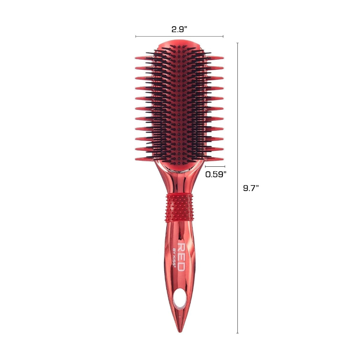 RED By Kiss Detangle and Curl Defining Brush [Red] #HH257