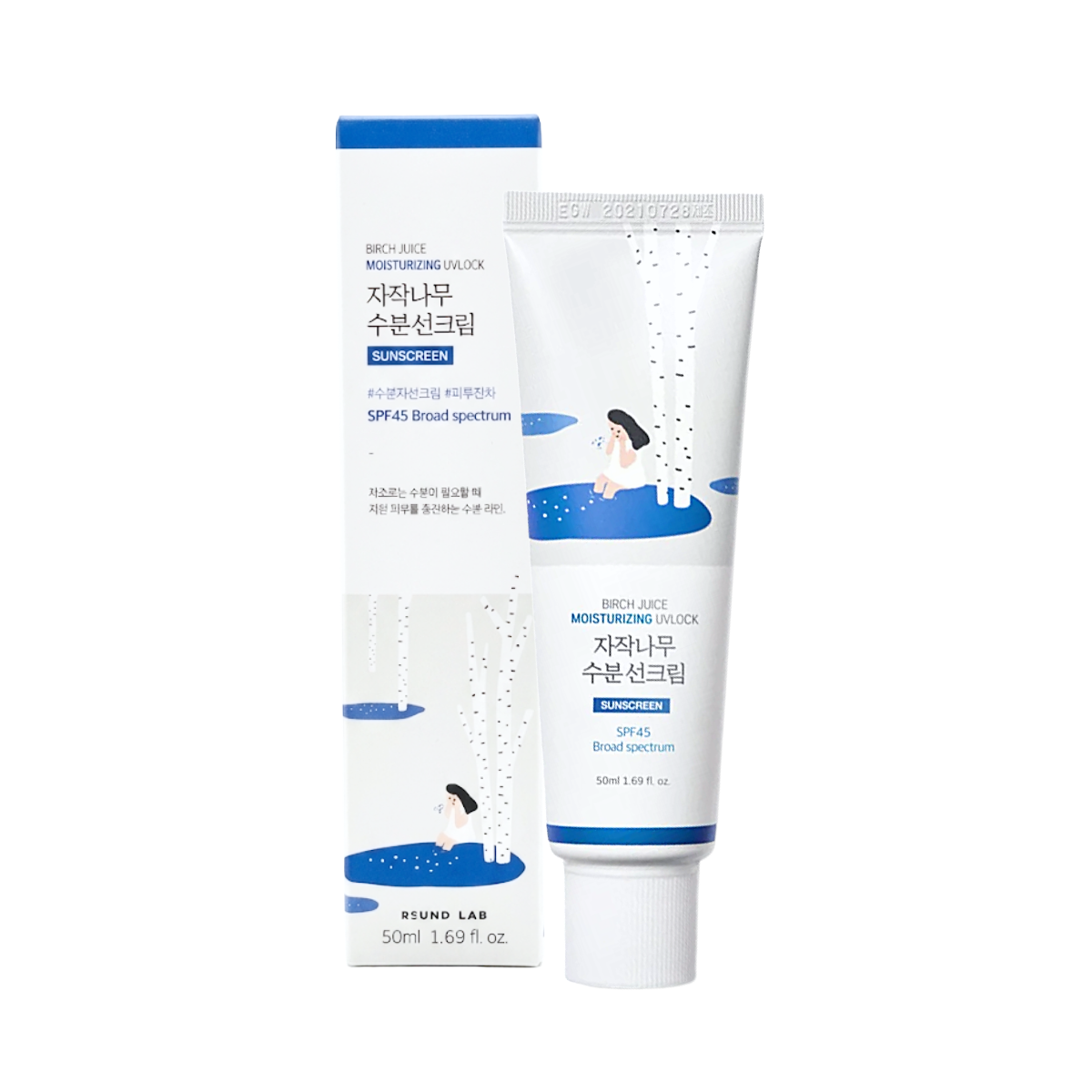 ROUND LAB Birch Juice Écran Solaire Hydratant UVLock 1.69oz