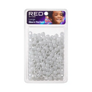 Perles de cheveux Red By Kiss Glow In The Dark [Large] [White] #HA102