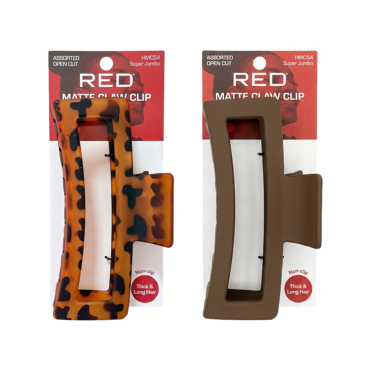 Red By Kiss Open Cut Claw Super Jumbo [Assorted Matte] #HMC54