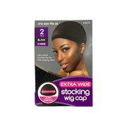Bonnet de perruque extra large, lot de 2 [Noir] #3675