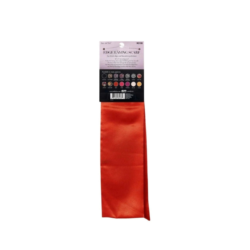 #HQ108 [Red] Super Sleek Edge Laying Scarf