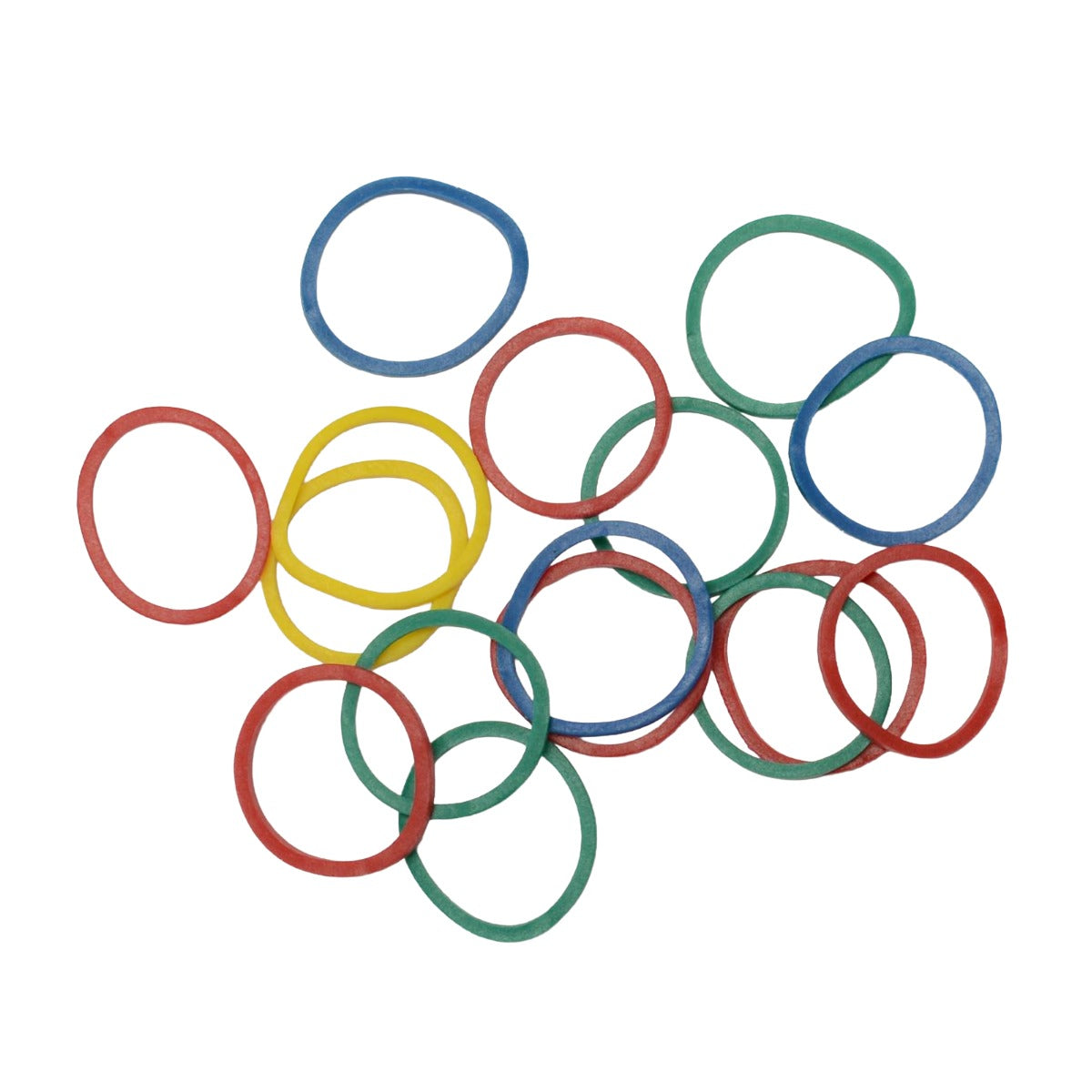 Rubber Bands 1/2" 500pcs [Assorted Color] #3163