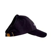 Casquette de baseball dos nu doublée de satin [noir gaufré] #FH053