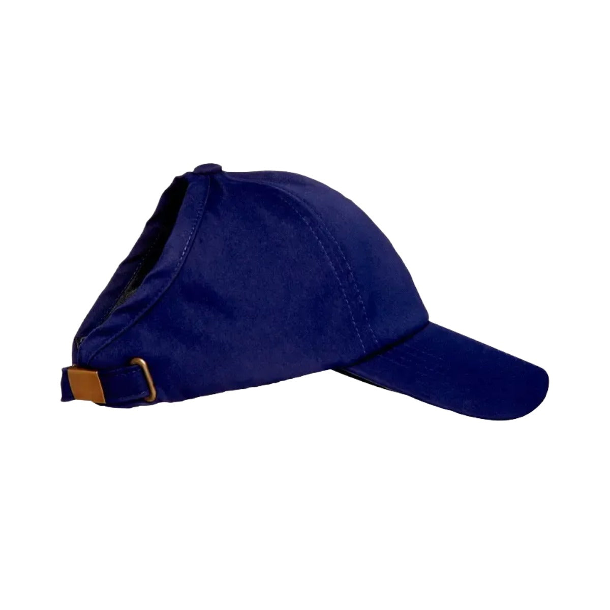 Casquette de baseball dos nu doublée de satin [Marine] #FH051