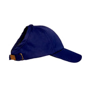 Casquette de baseball dos nu doublée de satin [Marine] #FH051