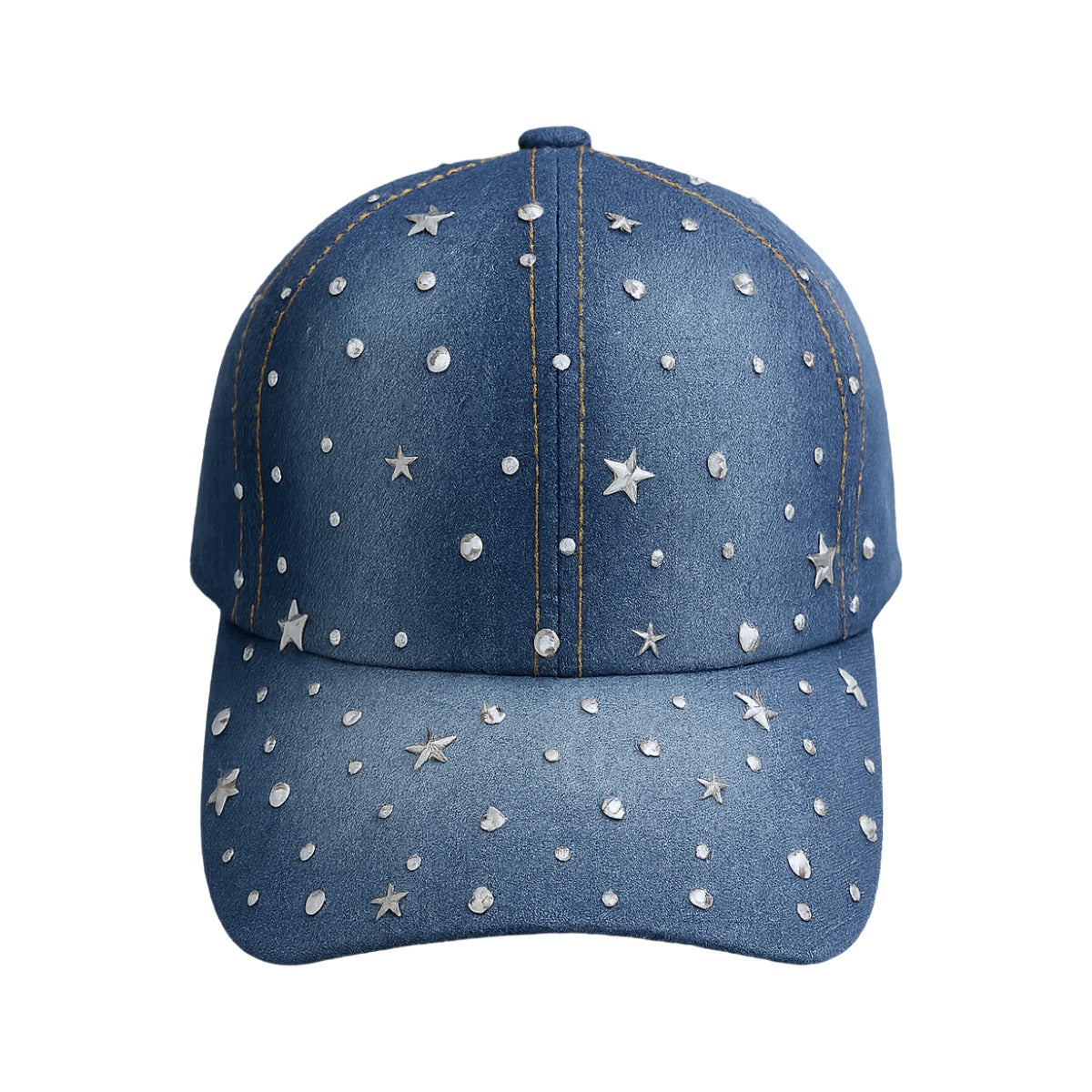 Casquette de baseball doublée de satin [Étoile] #FH059