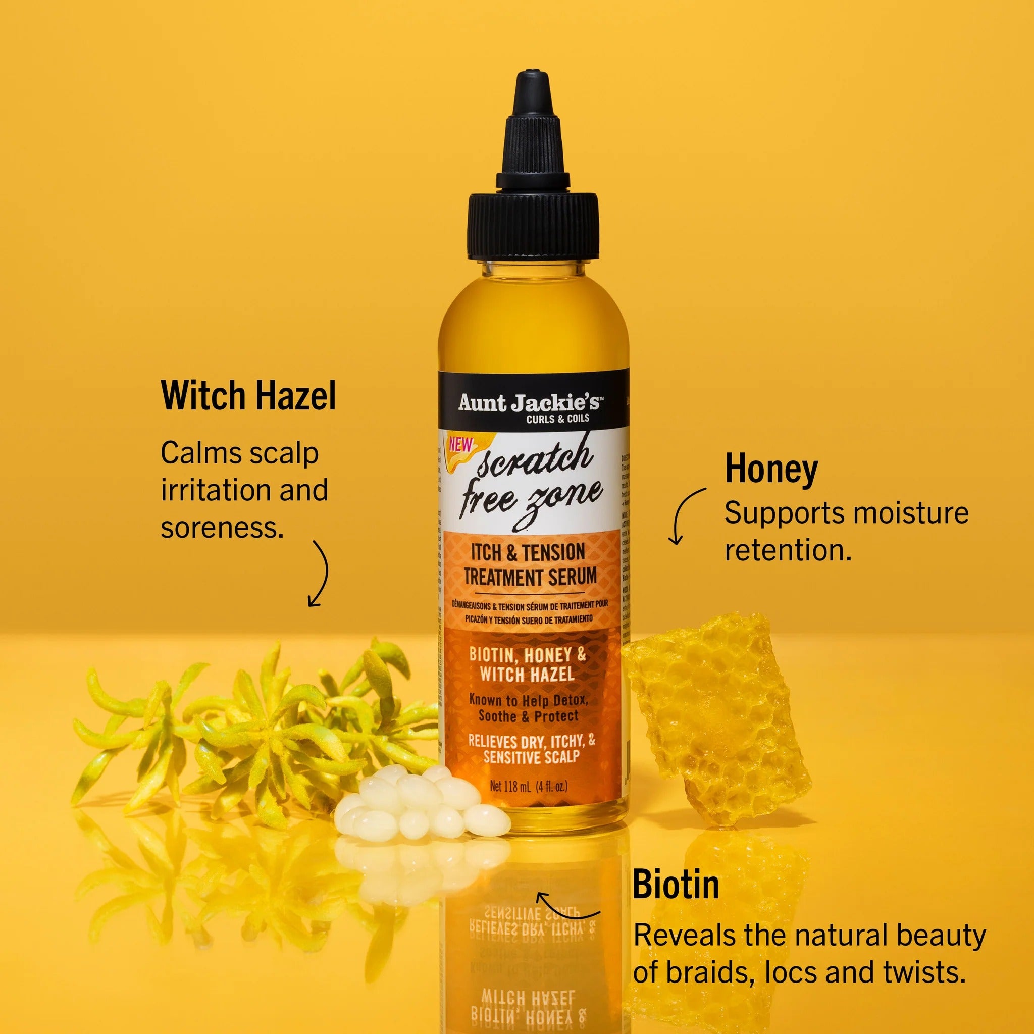 braid itch relief serum - Biotin, Honey & Witch Hazel | Hera
