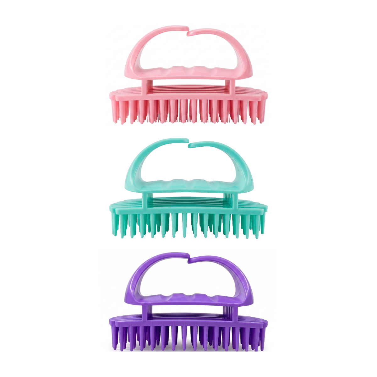 Shampoo & Detangling Brush [Assorted Color] #2950