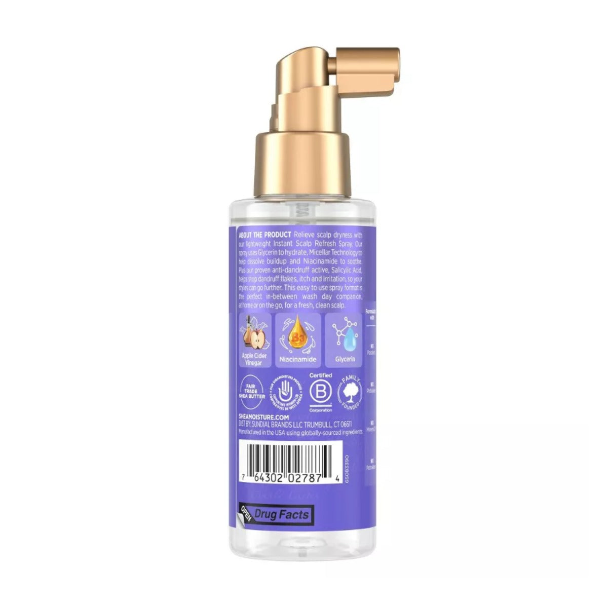 Shea Moisture Apple Cider Vinegar Spray 4oz