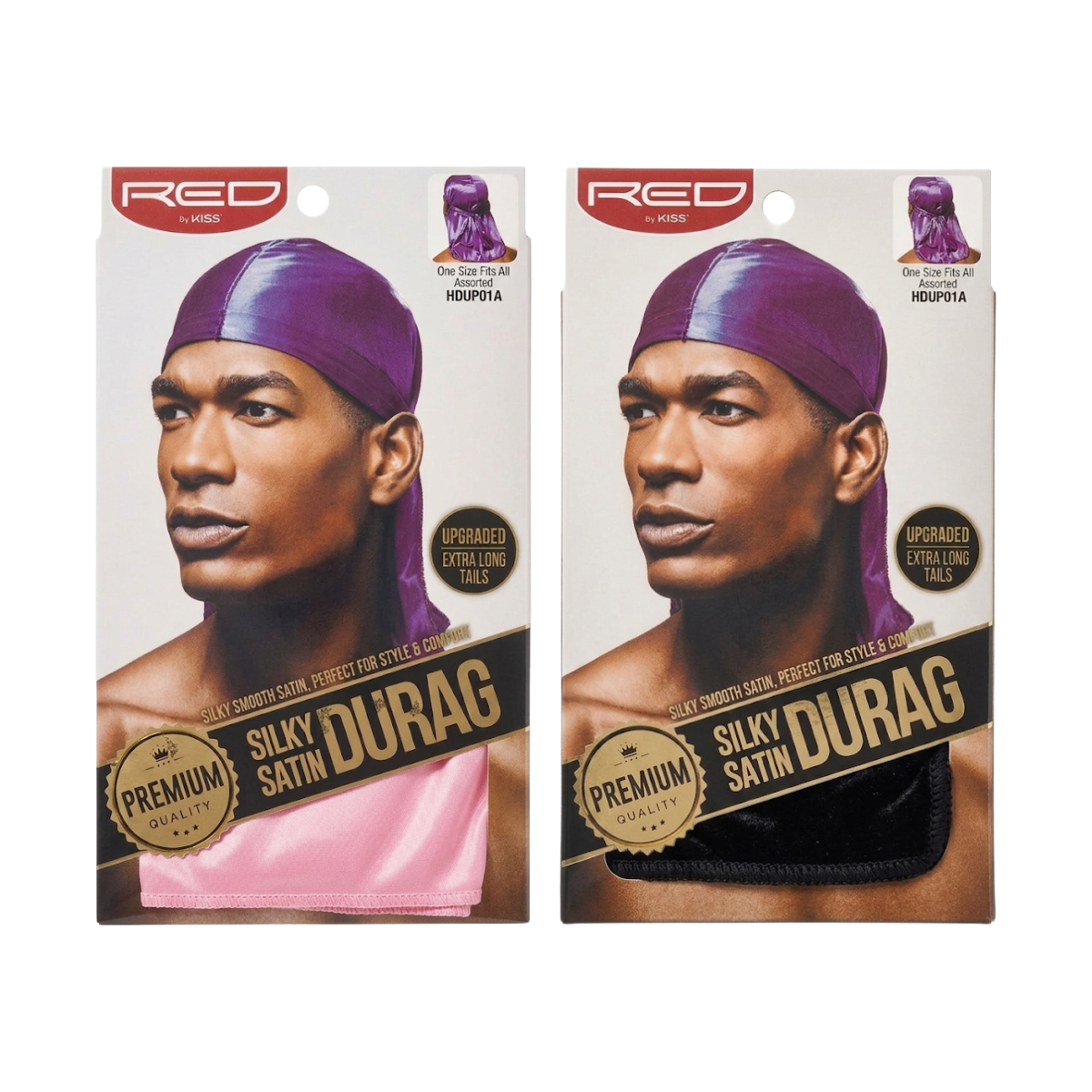 Silky Satin Durag [Assorted Color] #HDUP01A