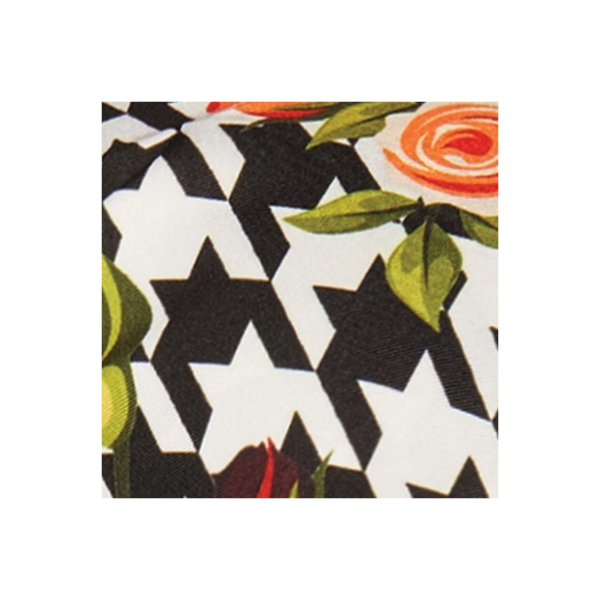 Foulard carré en sergé soyeux [Tweed] #HQ196