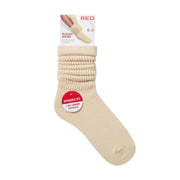 Chaussettes souples [Beige] #FH105
