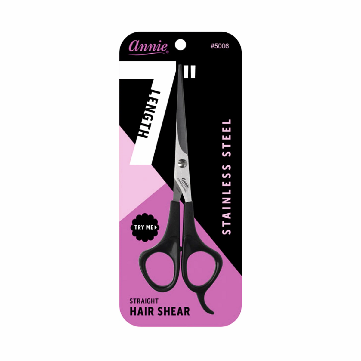Ciseaux De Coiffure En Acier Inoxydable 7" #5006