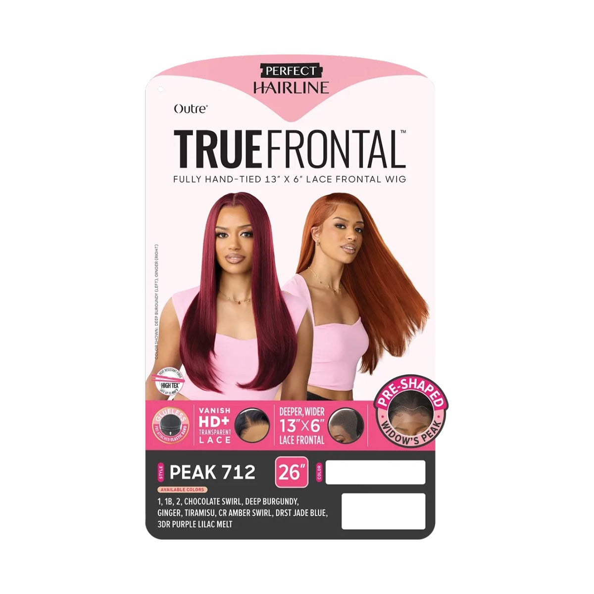 Perfect Hairline True Frontal Peak 712