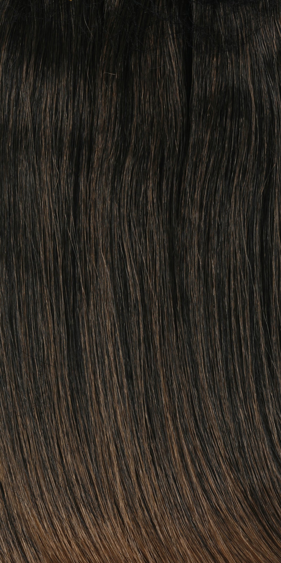SHAKE N GO Freetress 3X Braid 301 hair extensions with smooth dark to light brown ombre strands