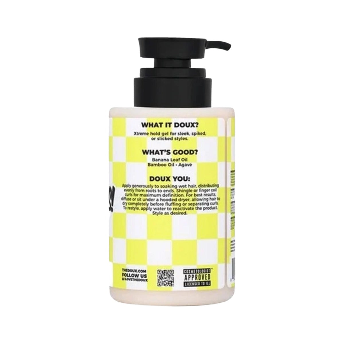 The Doux Bananas! Gel Coiffant À Tenue Extrême 12oz