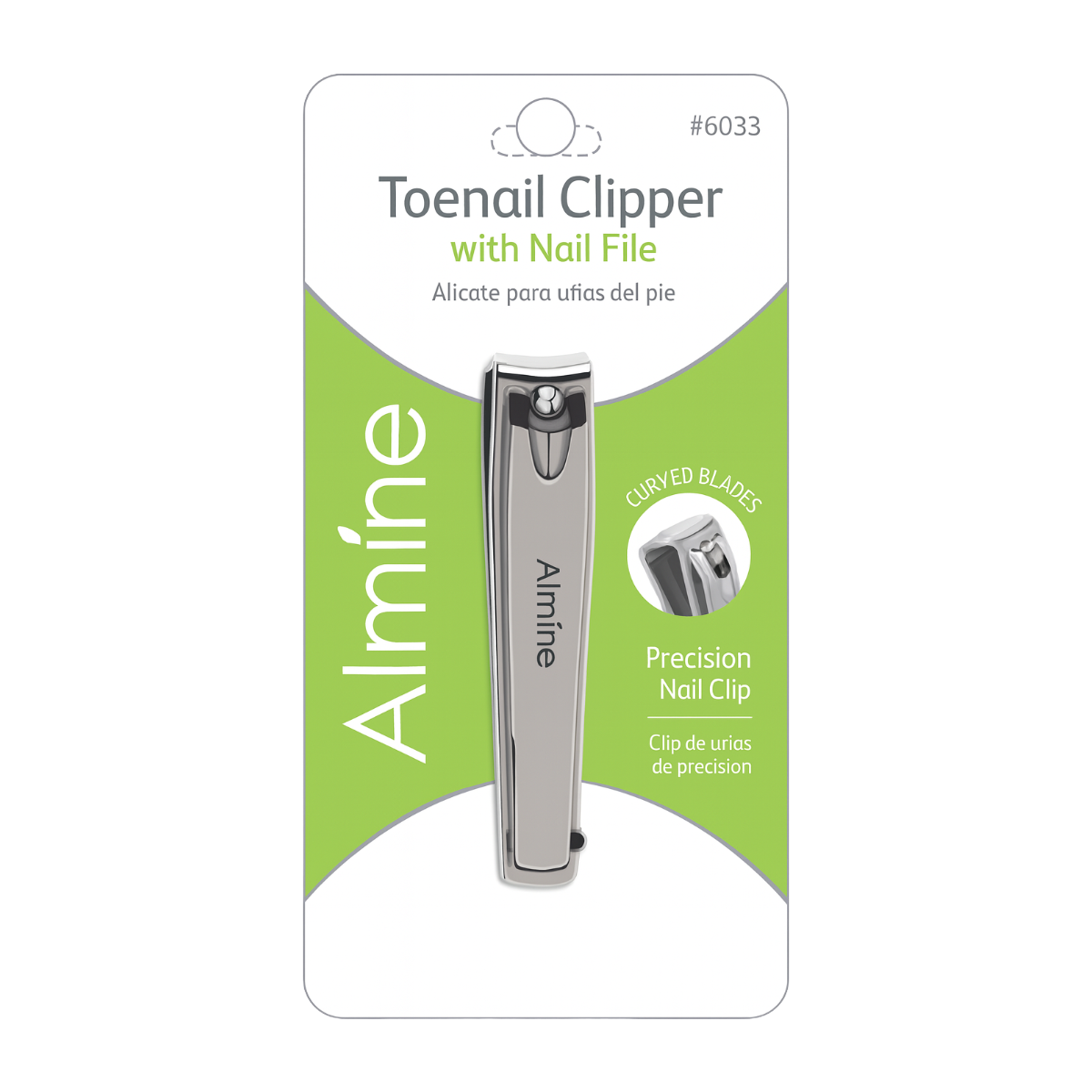Toenail Clipper with File Large #6033