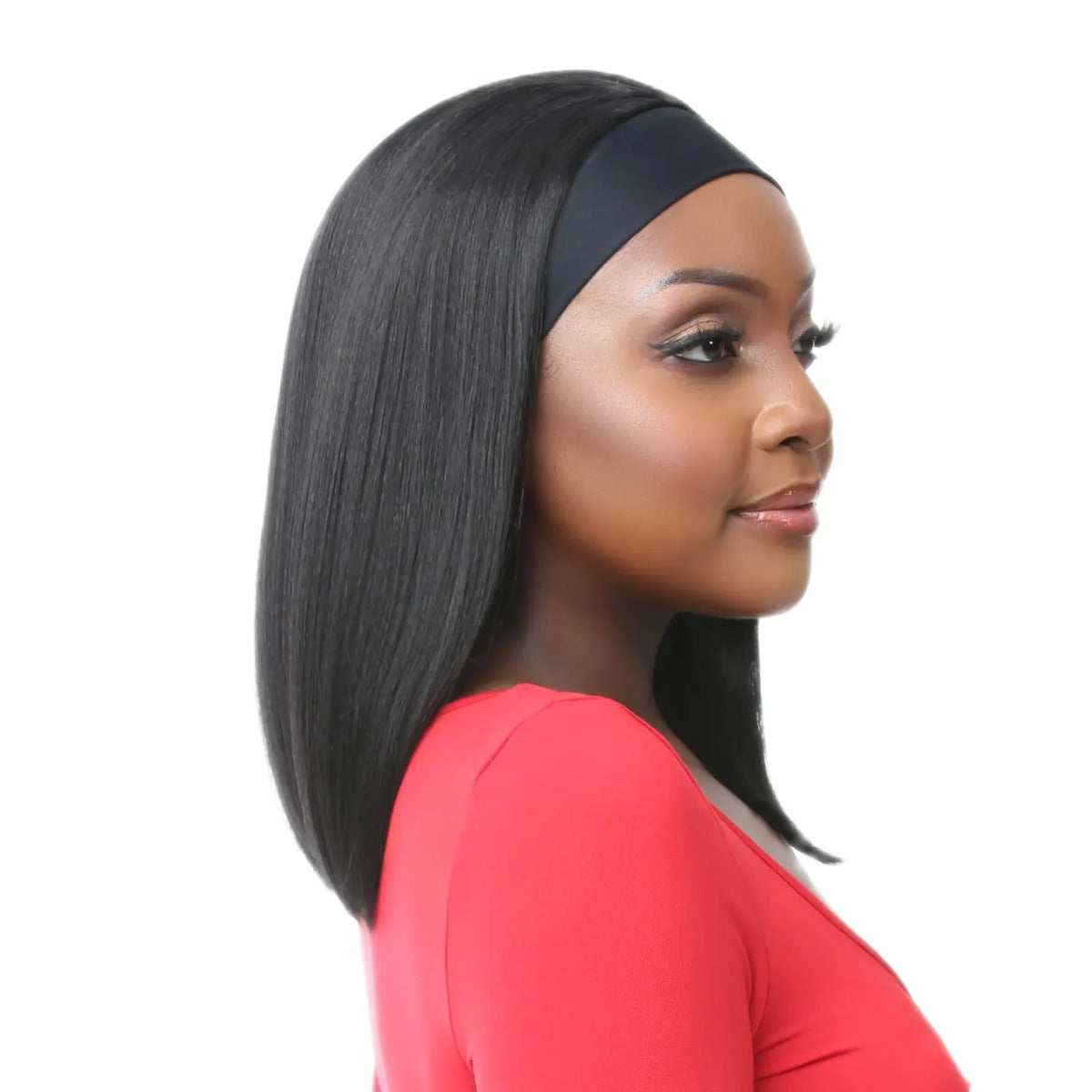 Perruque bandeau lisse