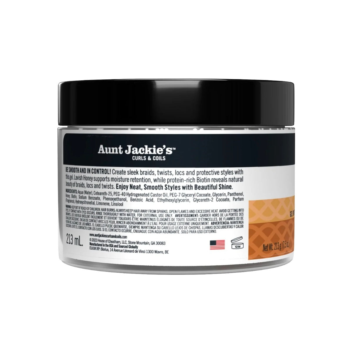 Tenez-vous bien ! Gel pour tresses et torsades à tenue extra-forte