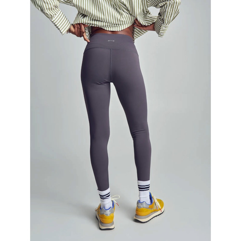 High Waist Leggings [Charcoal Gray] #Fh512