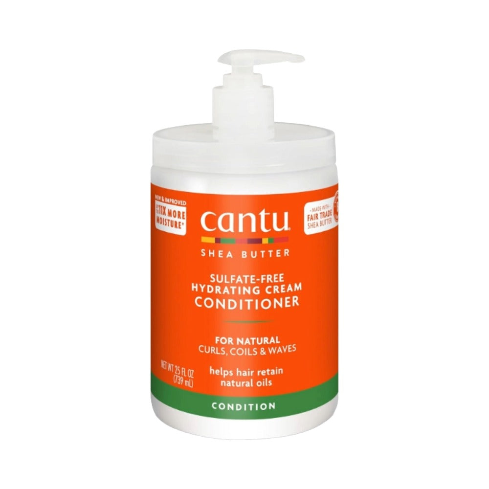 Après-shampoing hydratant sans sulfate au beurre de karité