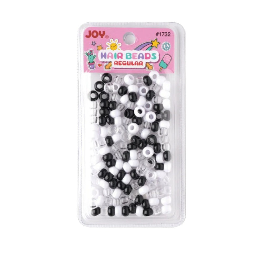 Perles pour cheveux régulières [couleurs assorties] #01732