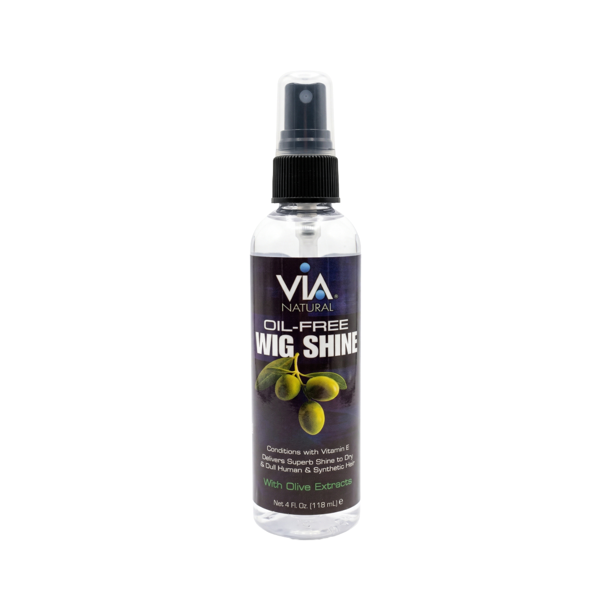 VIA NATURAL Oil-Free Wig Shine 4oz