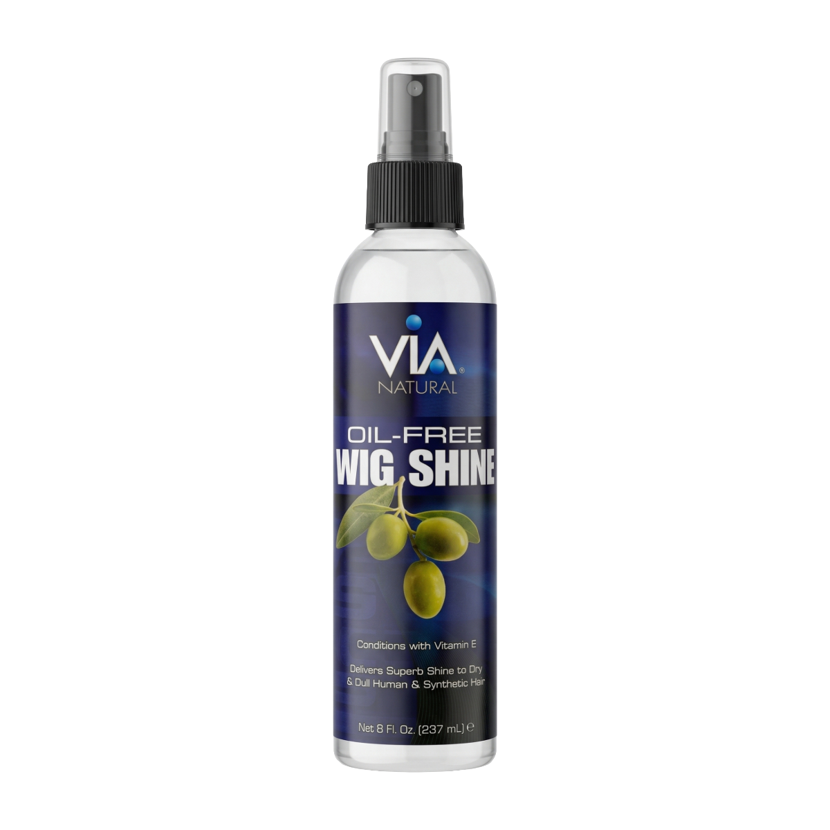 VIA NATURAL Brillance sans huile pour perruque 8oz