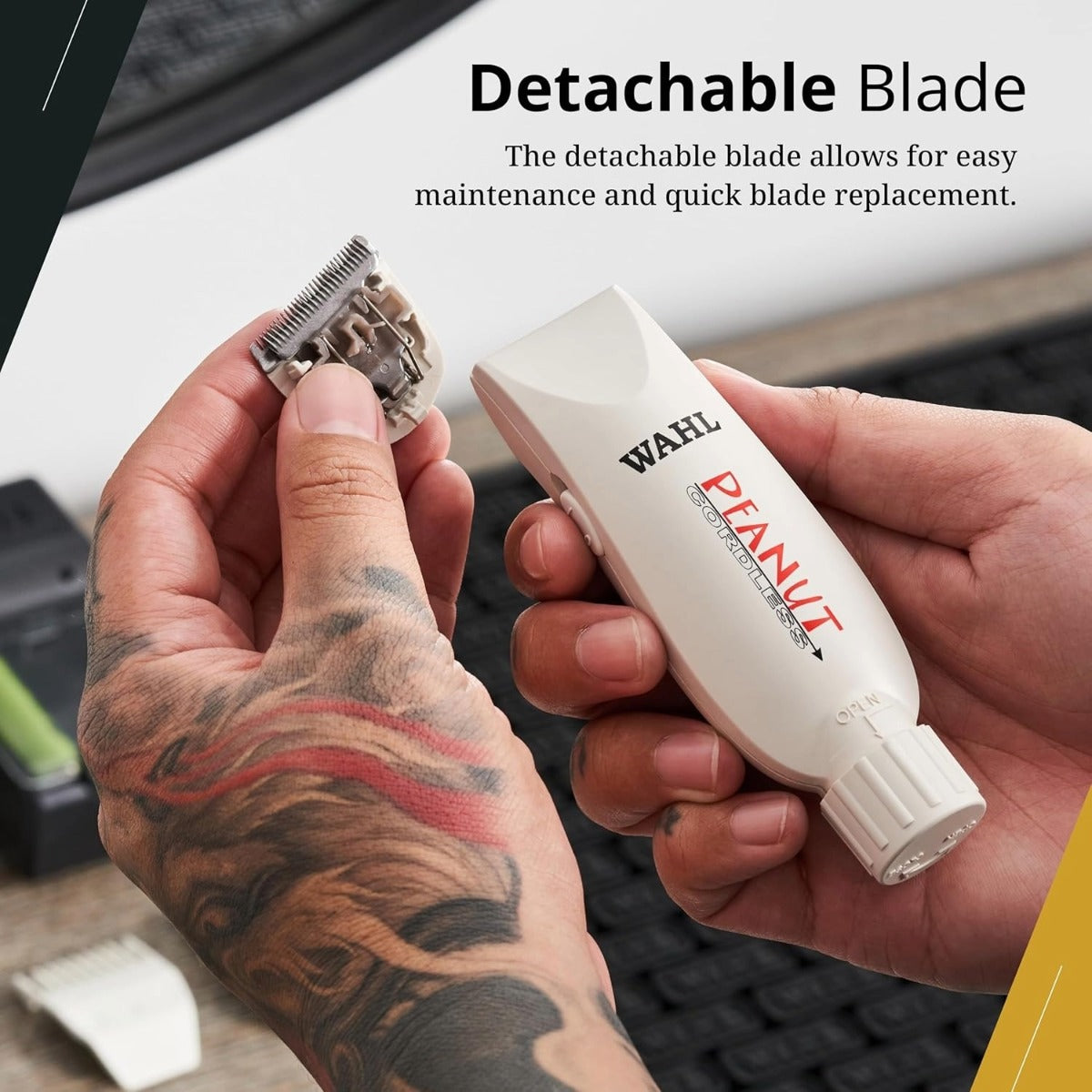 Tondeuse/rasoir sans fil Wahl Peanut Peanut #8663