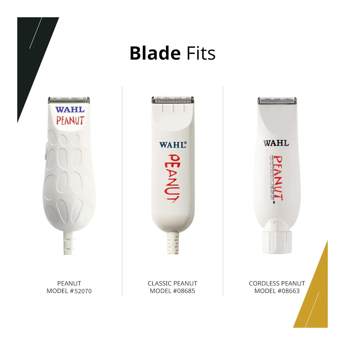 Wahl Peanut Snap-On Trimmer Blade #2068-1300