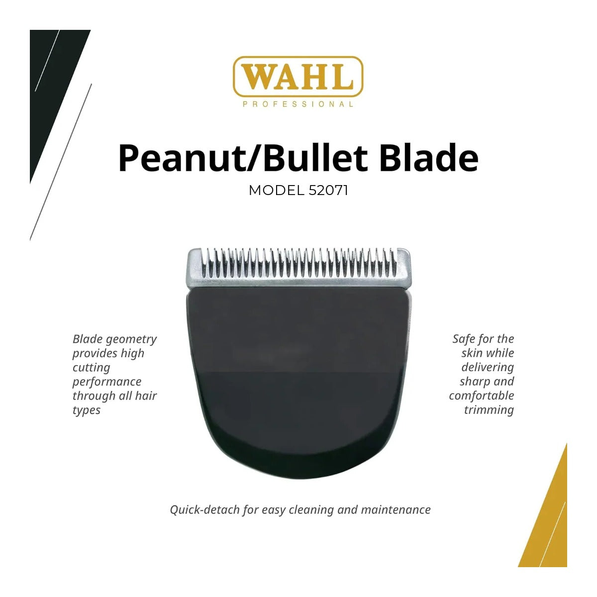 Wahl Peanut Standard Snap-On Trimmer Blade #2068-1001